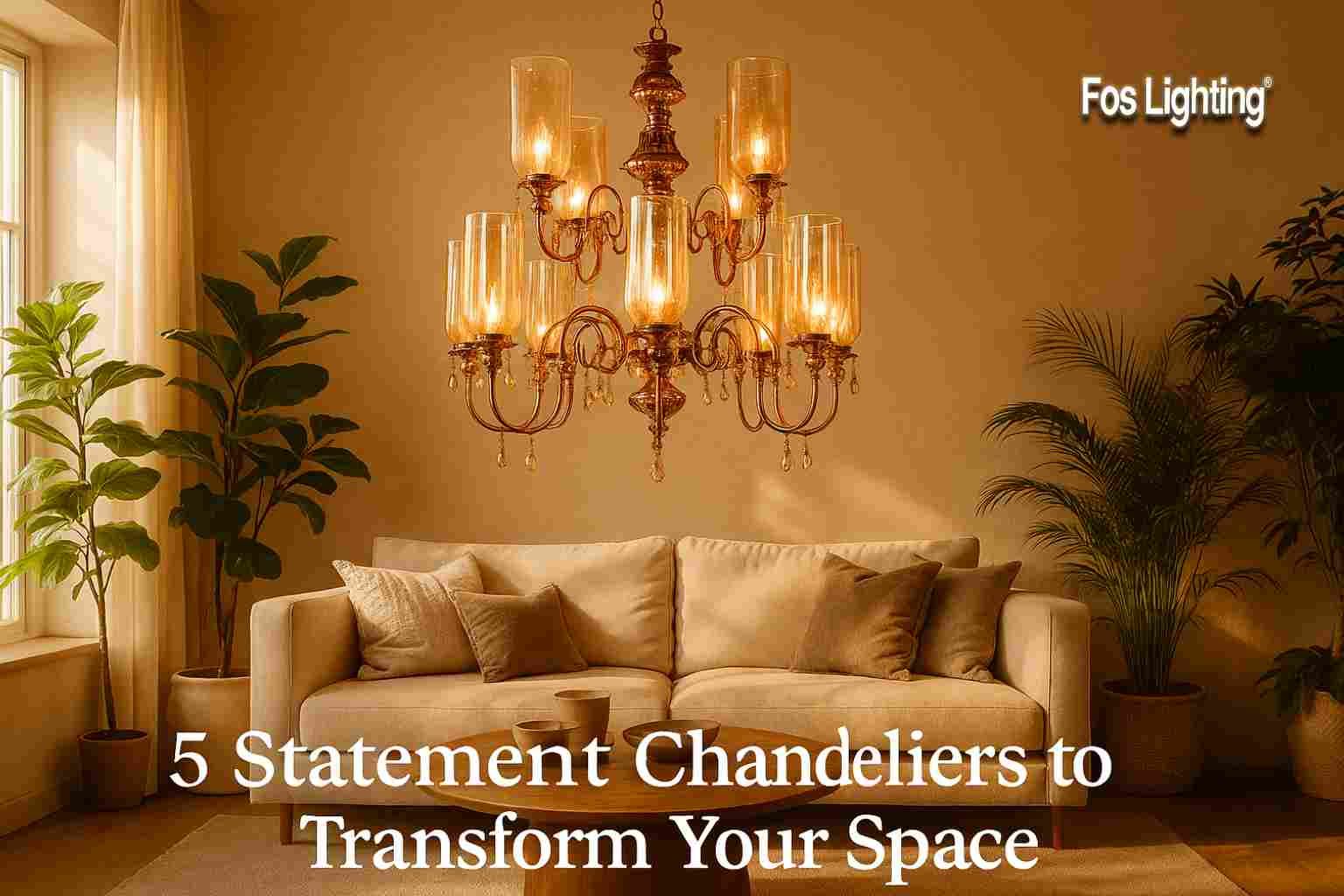 5 Statement Chandeliers to Transform Your Space (And How to Style Them)