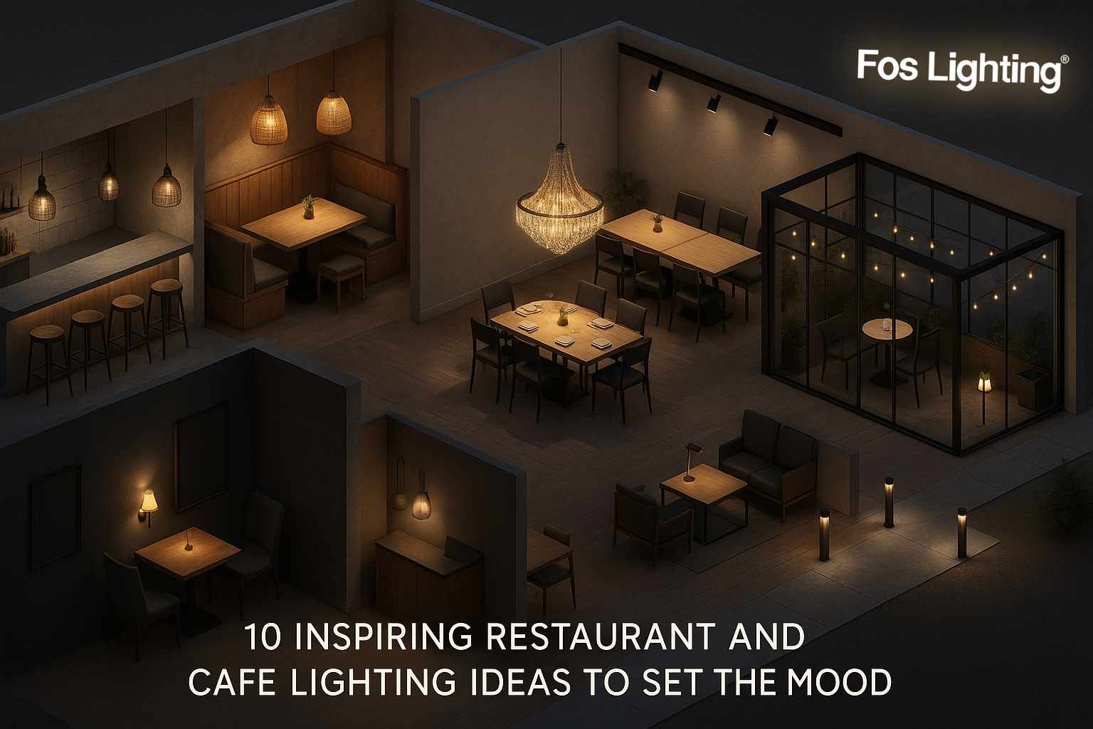 10 Inspiring Restaurant and Cafe Lighting Ideas to Set the Mood