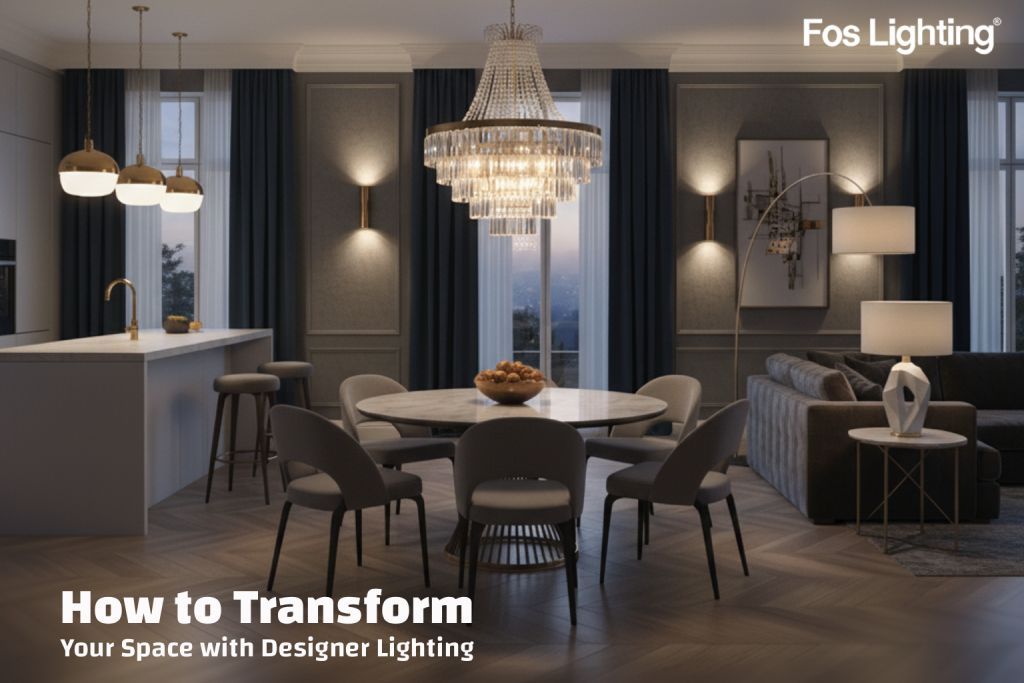 How to Transform Your Space with Designer Lighting